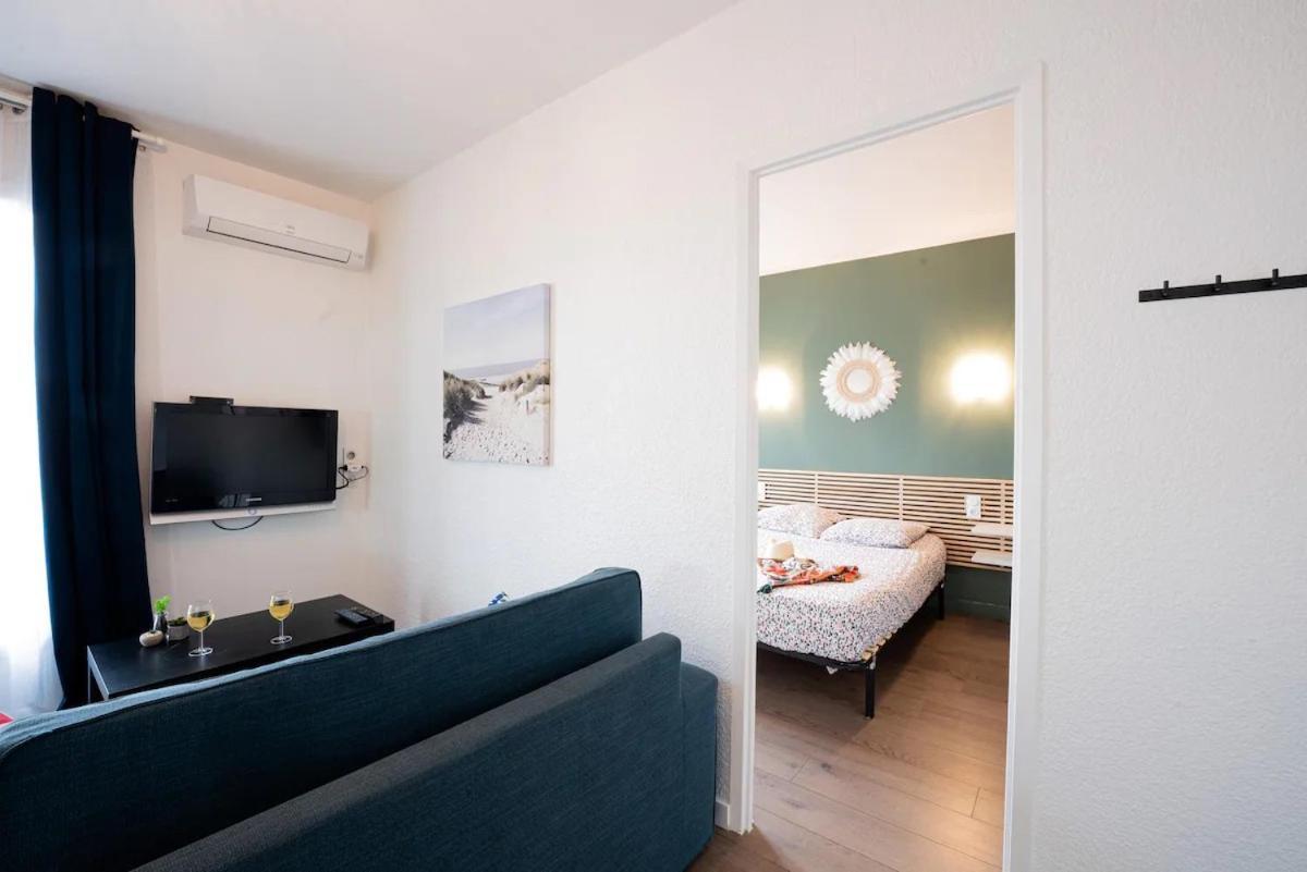 Appartement N2 Centre Village, Clim, Parking Gratuit Эг-Морт Экстерьер фото